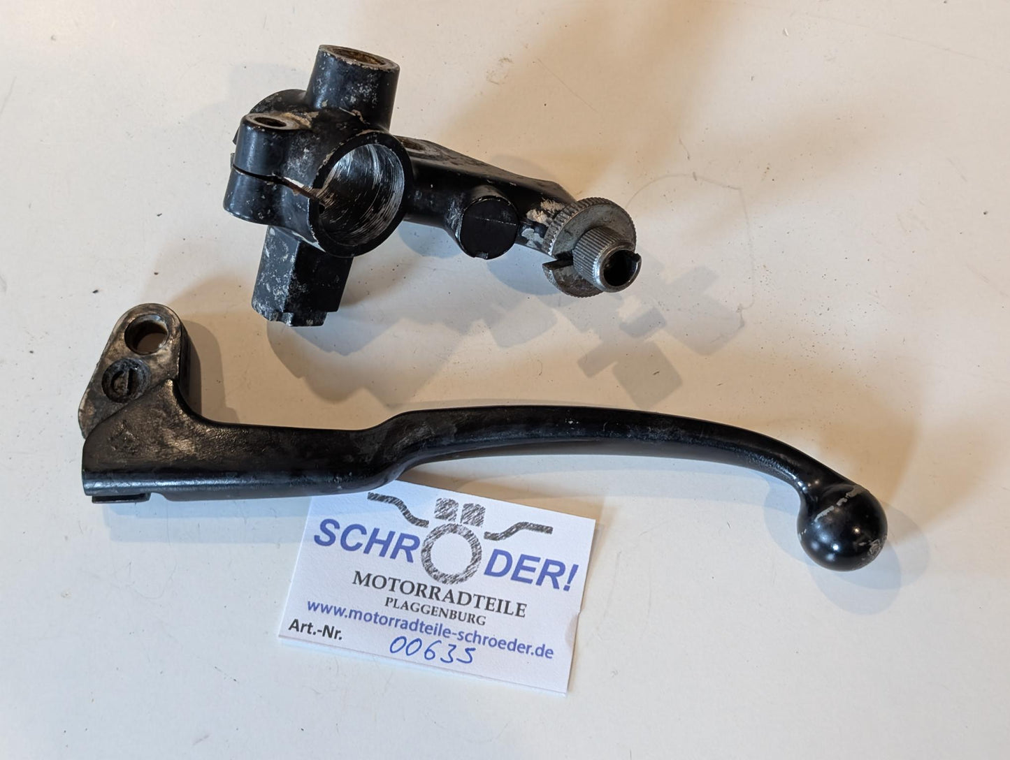 Yamaha XT550 5Y3 Kupplungshebelhalter Spiegelhalter 5Y1-82911-00