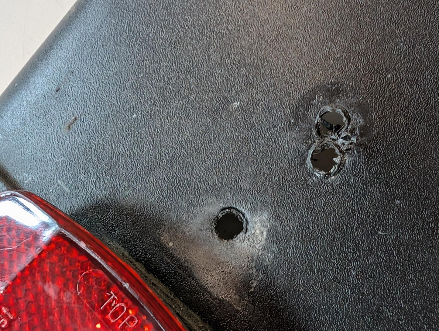 Yamaha XT600 2KF 2NF 3TB Spritzschutz Kennzeichenhalter hinten