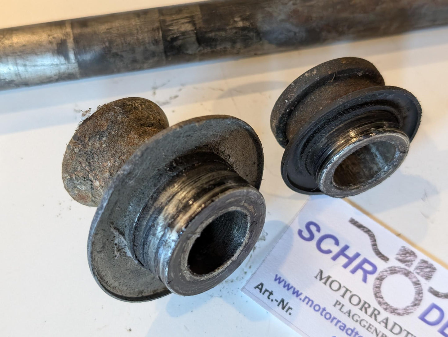 Yamaha XT600 2KF 2NF u.a. Achse Hinterrad 43F-25381-00 Kettenspanner Distanzhülsen 1VJ-25383-00