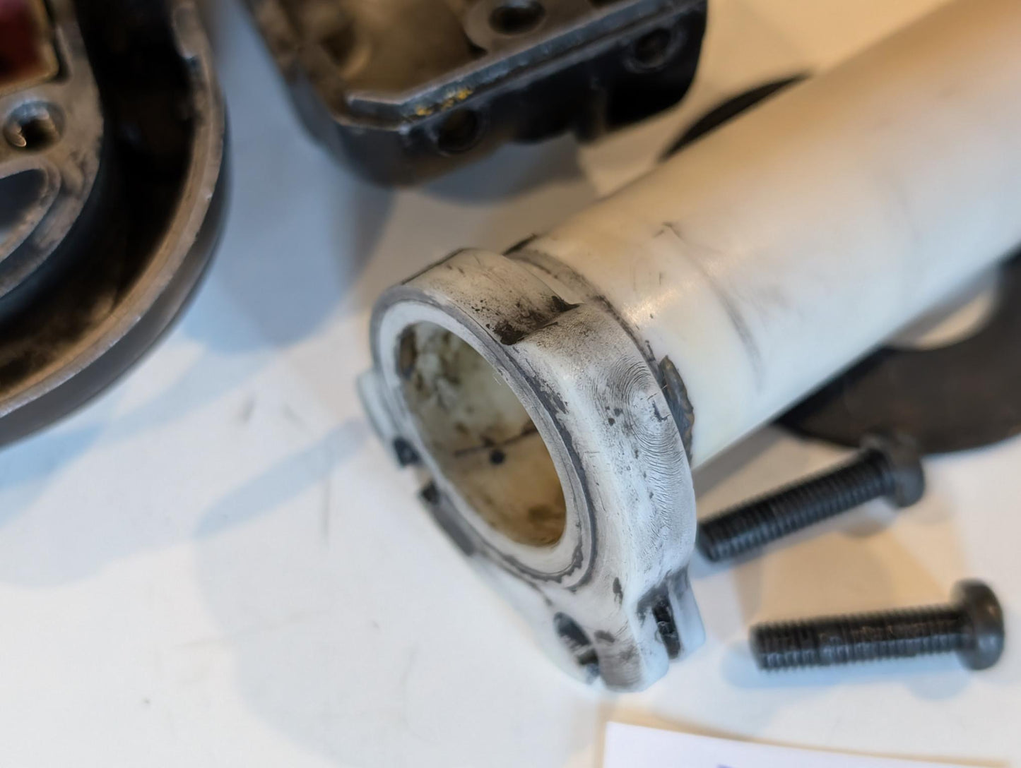 Yamaha XT600 2KF 2NF u.a. Lenkerschalter Notaus Gasgriff 43F-83976-00, gebraucht