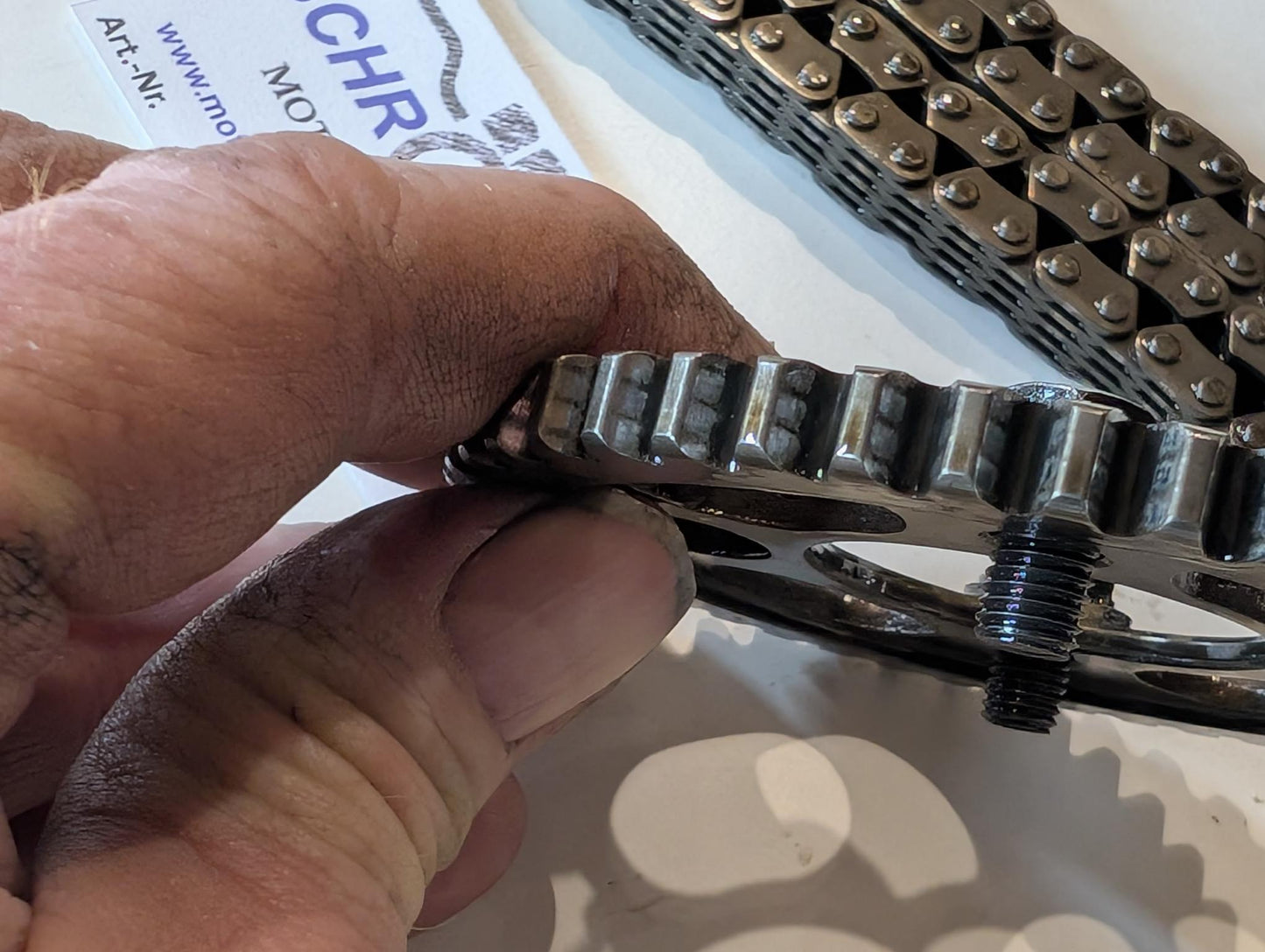 Yamaha XT600 2KF 2NF u.a. Steuerkette und Steuerkettenrad 94590-27126 34K-12176-00