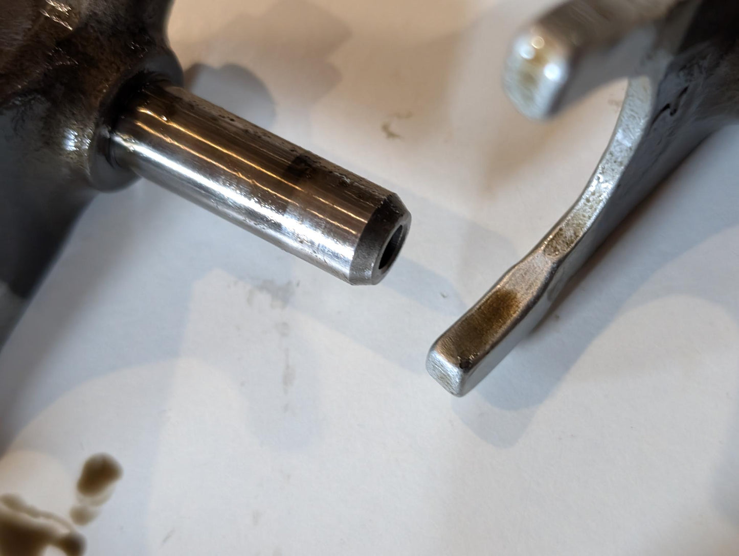 Yamaha XT600 2KF 2NF u.a. Schaltwalze 5Y1-18540-00 mit Hebel Schalter Raster gebraucht