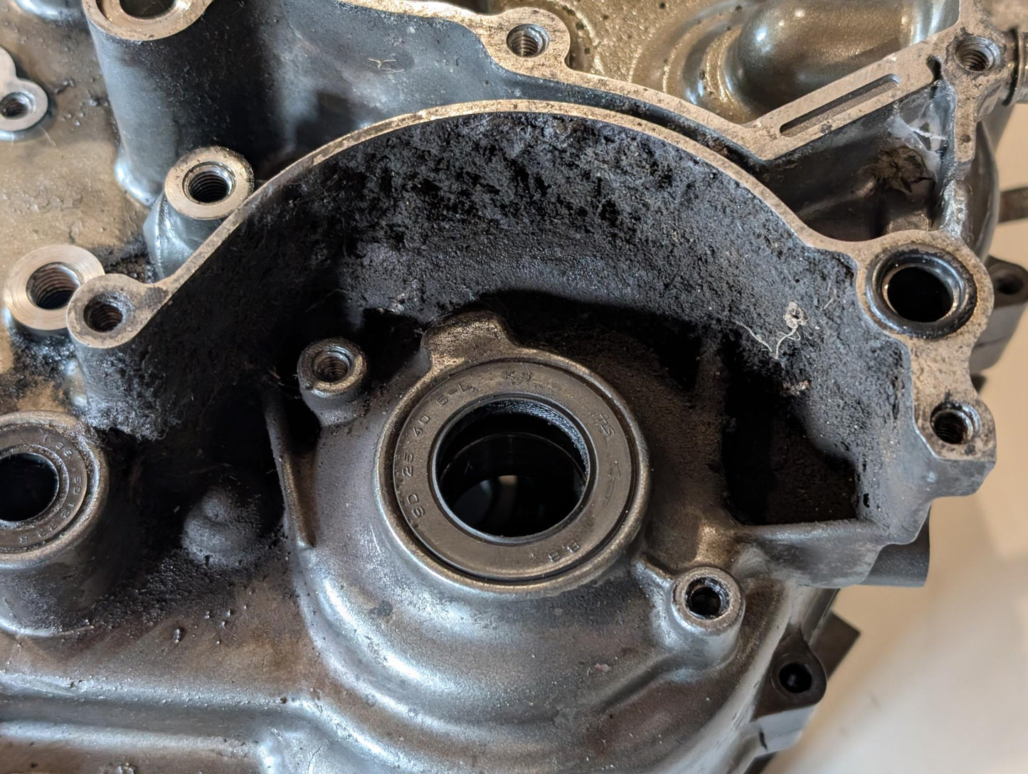 Yamaha XT600 2KF 2NF u.a. Kurbelgehäusehälften Paar gebraucht