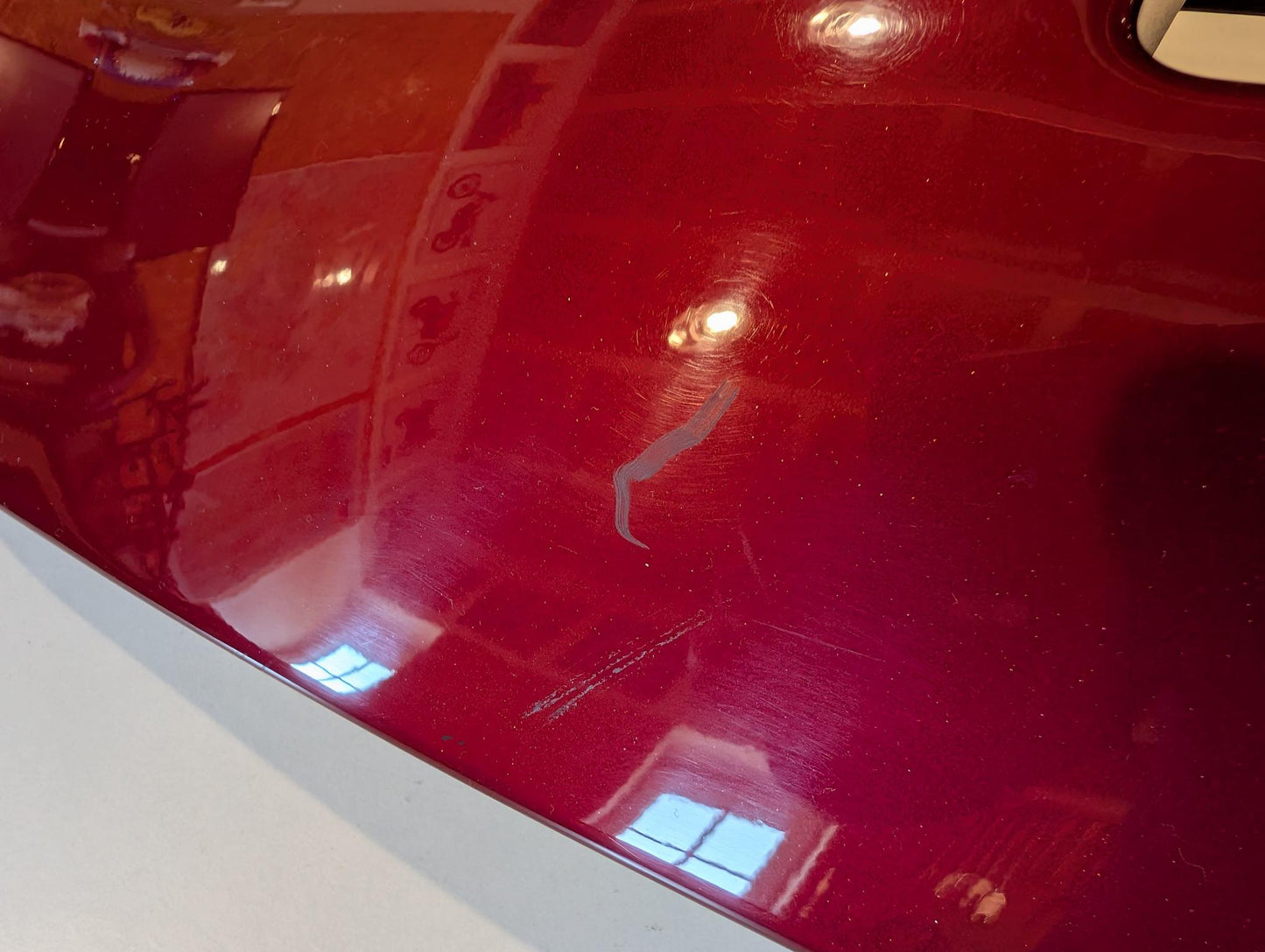 Yamaha GTS1000A 4BH Heckverkleidung Seitendeckel links rot 4BH-Y2171-20/30