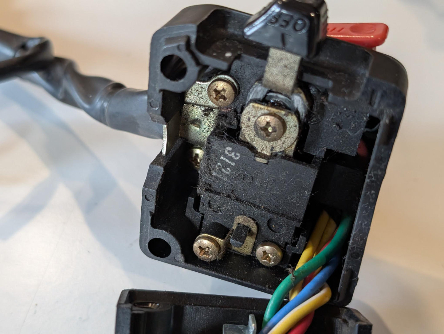 Yamaha GTS1000A 4BH Licht Blinker Hupe Lenkerschalter links 4BH-83969-00