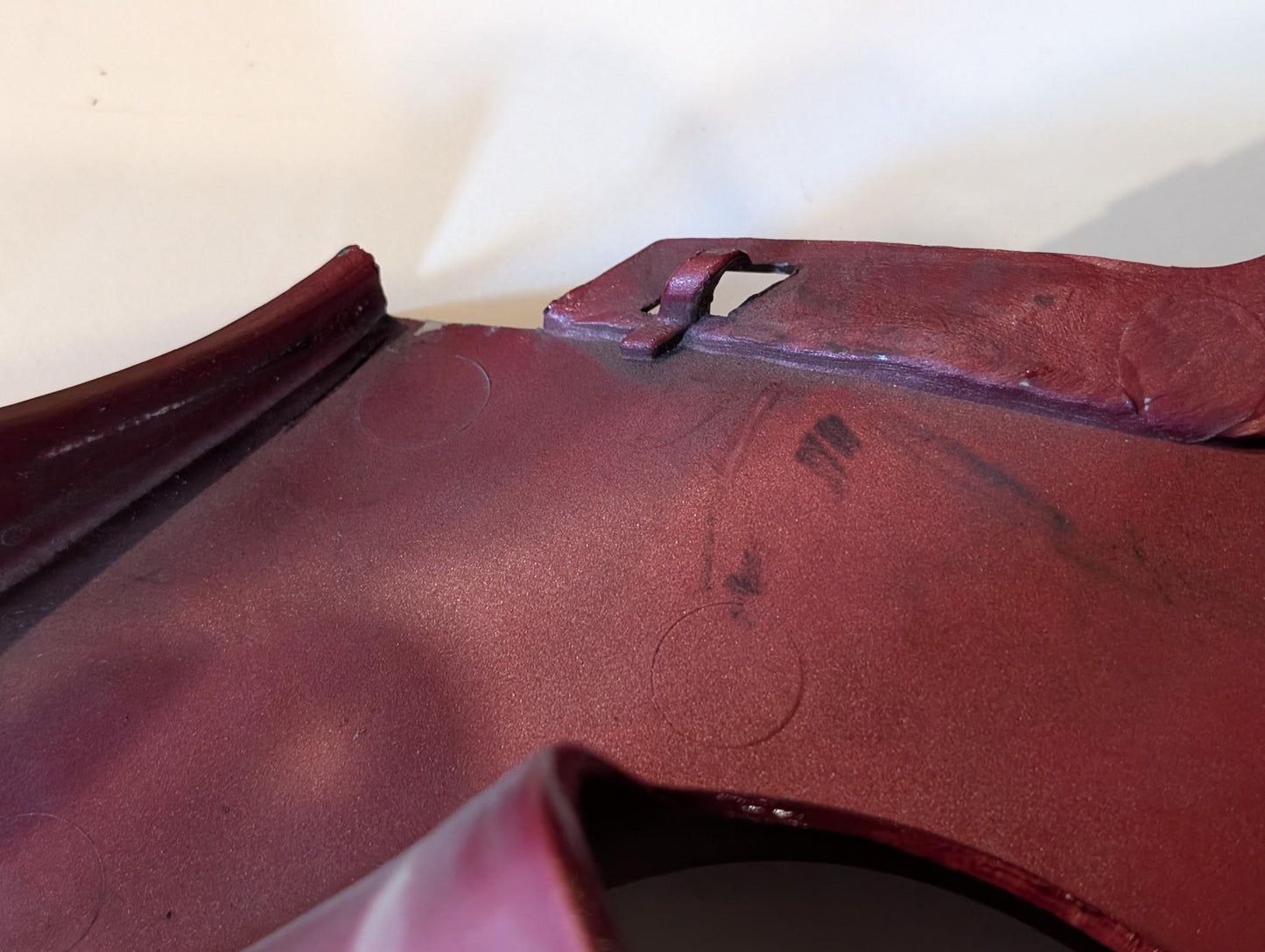 Yamaha GTS1000A 4BH Seitenverkleidung links rot 4BH-2835J-00, gebraucht