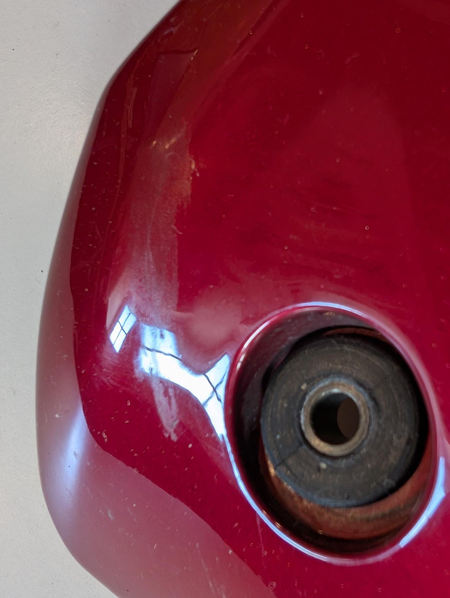 Yamaha GTS1000A 4BH Seitenverkleidung rechts rot 4BH-2835K-00, gebraucht
