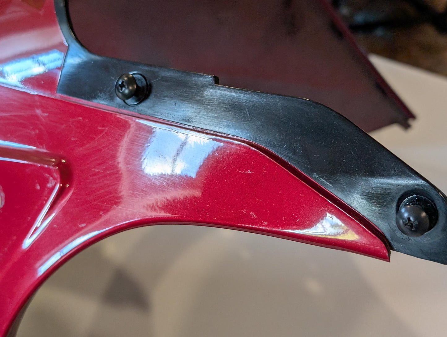 Yamaha GTS1000A 4BH Scheinwerferverkleidung rot 4BH-28350-00, gebraucht