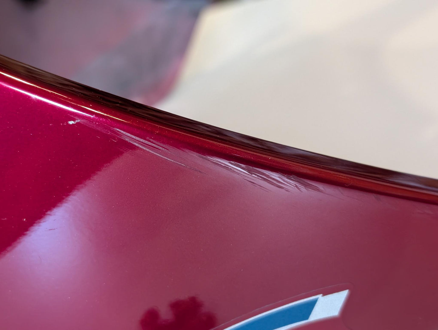Yamaha GTS1000A 4BH Scheinwerferverkleidung rot 4BH-28350-00, gebraucht