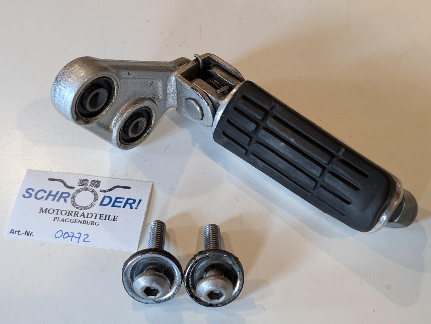 Yamaha GTS1000A 4BH Fussraste inkl. Halter und Feder vorne links 4BH-27410-00, gebraucht