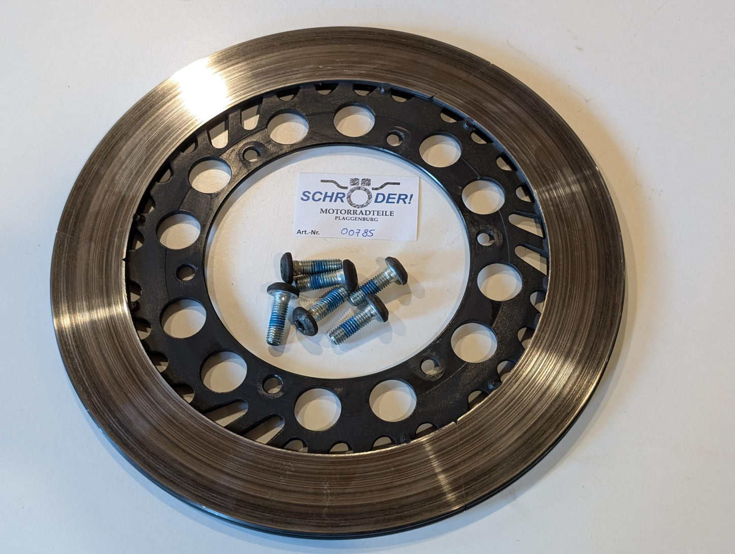 Yamaha GTS1000A 4BH Bremsscheibe Hinterrad ca.8,3mm an Reibfläche 4BH 2582W-00 gebraucht