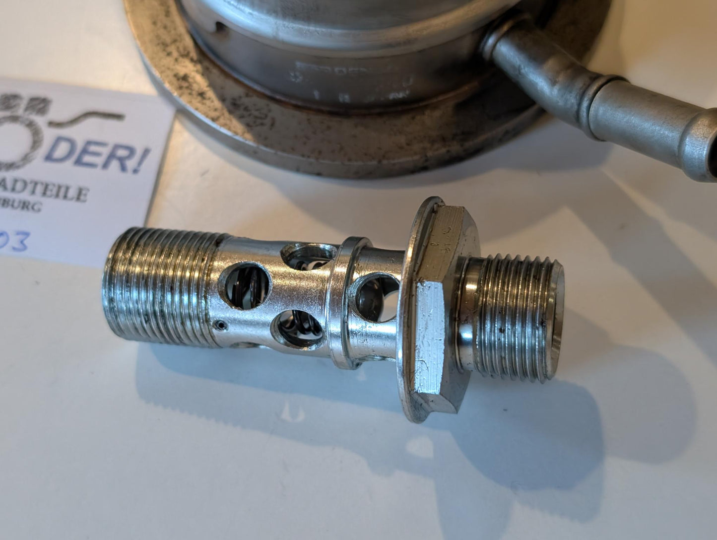 Yamaha GTS1000A 4BH Ölkühlereinheit Umgehungsventil 4BH-13470-00 3TJ-13340-00 gebraucht