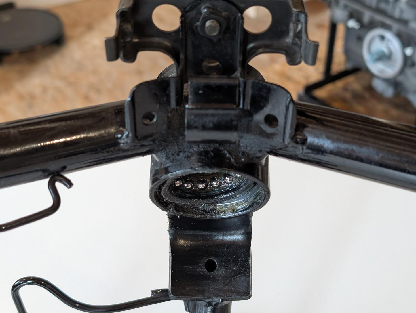 Yamaha GTS1000A 4BH Rahmen Front Frontrahmen Lenkkopf 4BH-21101-00 gebraucht