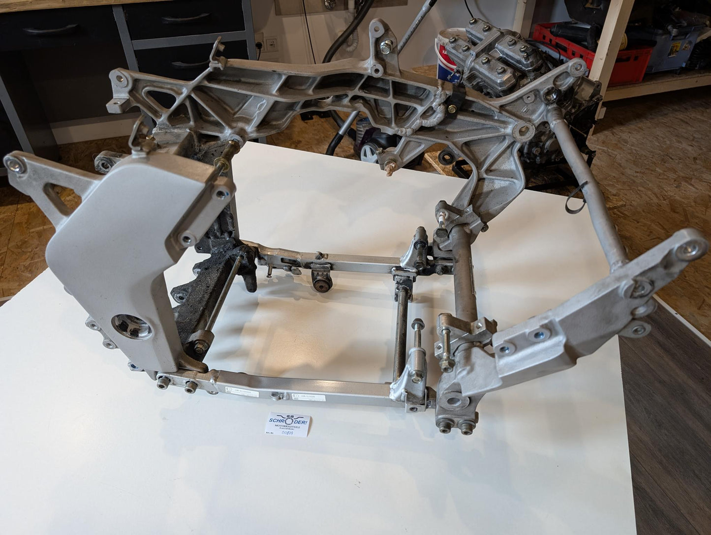 Yamaha GTS1000A 4BH Hauptrahmen Omega Chassis 4BH-21110-00 mit Brief gebraucht