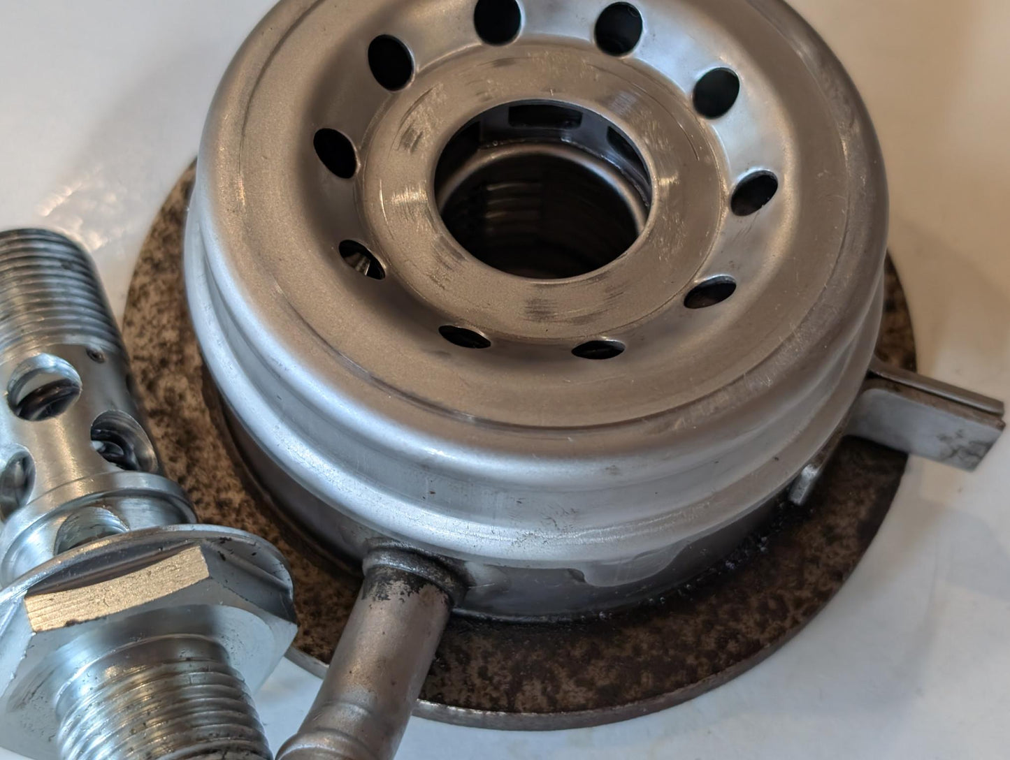 Yamaha GTS1000A 4BH Ölkühlereinheit Umgehungsventil 4BH-13470-00 3TJ-13340-00 gebraucht