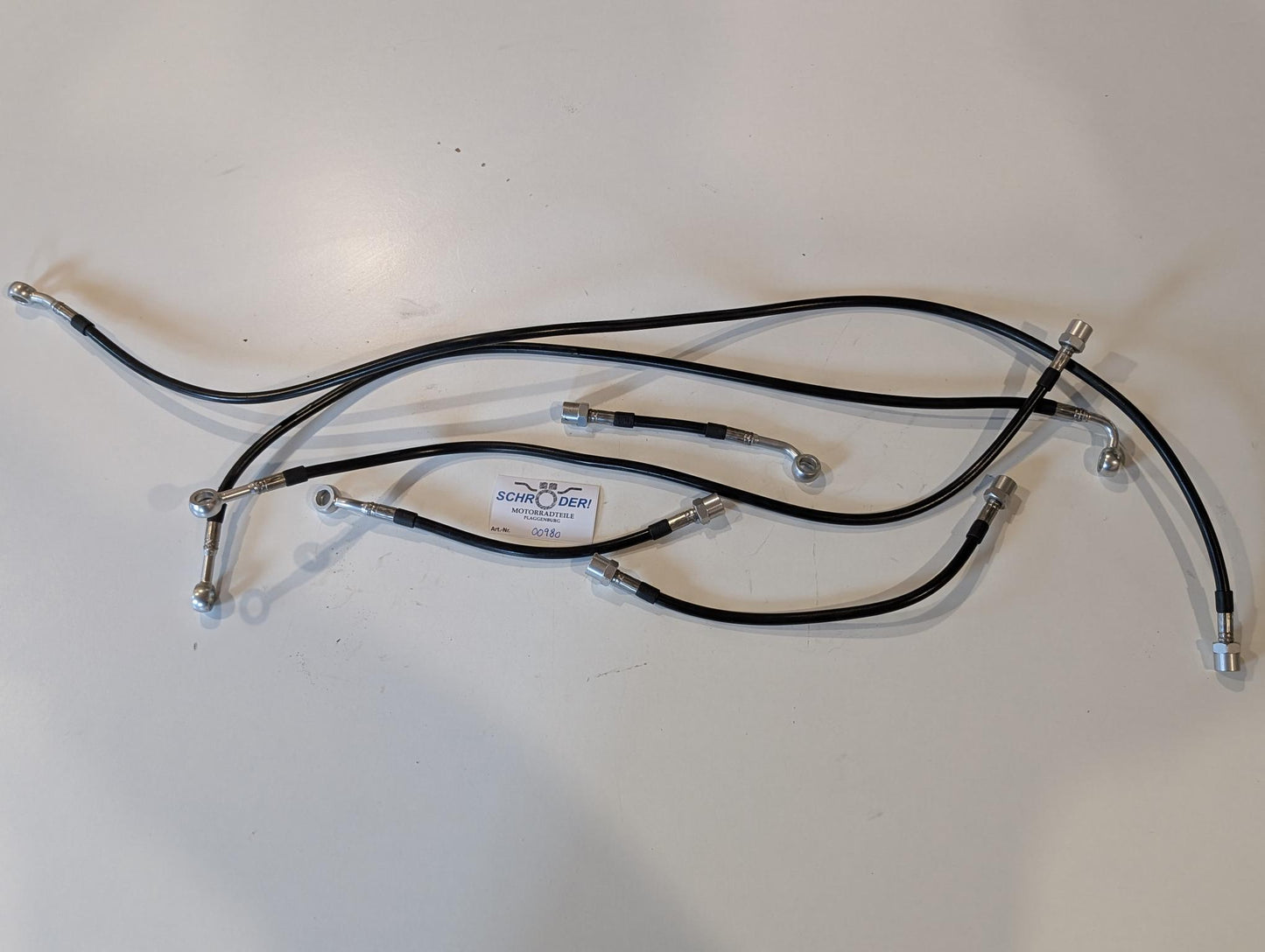 Yamaha GTS1000A 4BH Satz Stahlflexbremsleitungen KBA 61124 gebraucht