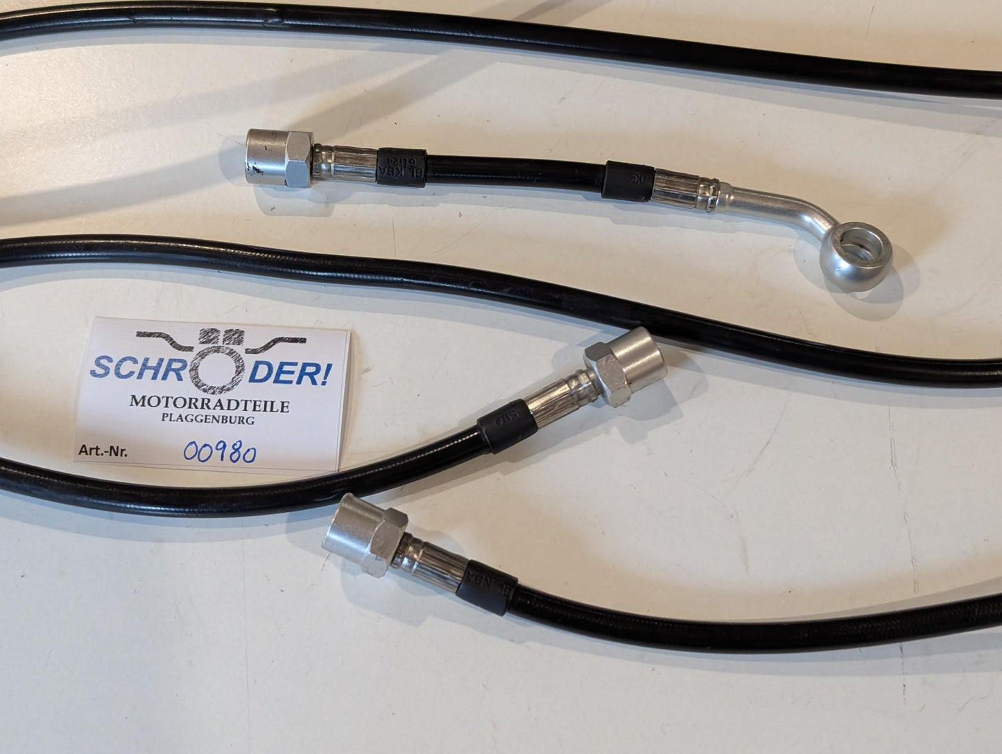 Yamaha GTS1000A 4BH Satz Stahlflexbremsleitungen KBA 61124 gebraucht