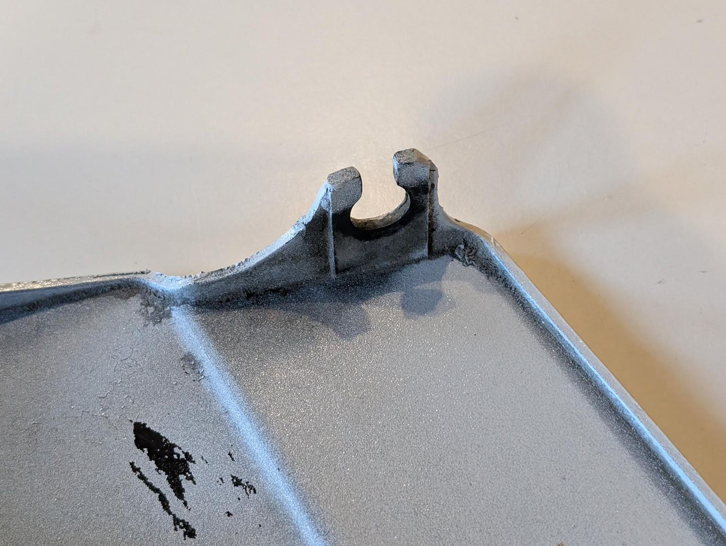 Yamaha DT175MX 2K4 Seitendeckel Seitenverkleidung links gebraucht