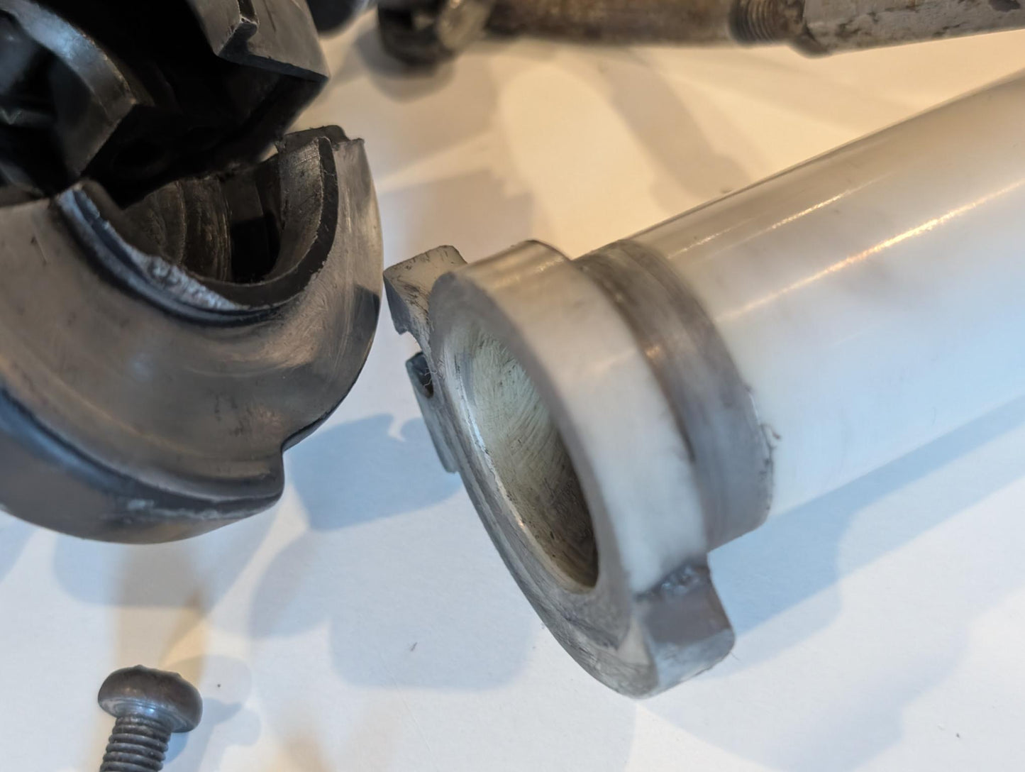 Yamaha DT175MX 2K4 Gasgriff Start Stop Schalter, gebraucht