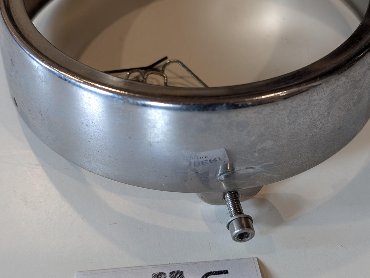 Yamaha DT175MX 2K4 Chromring Scheinwerfer, gebraucht