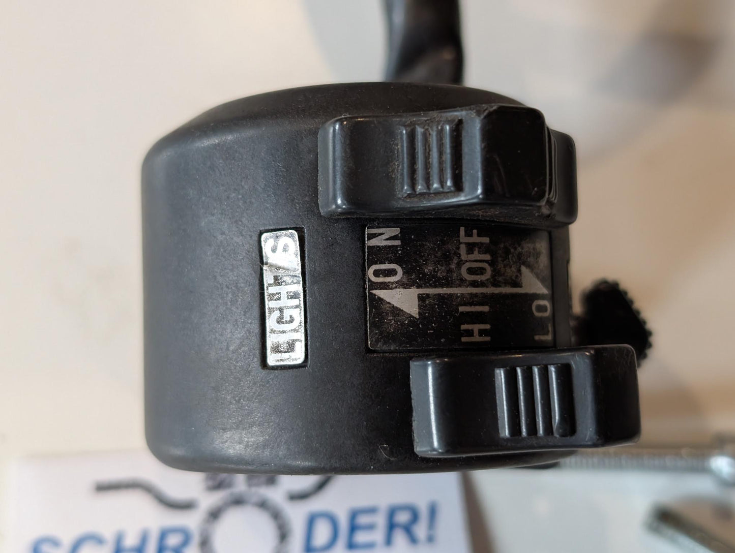 Yamaha DT175MX 2K4 Lenkerschalter links Blinkerschalter Lichtschalter Hupenschalter, gebraucht