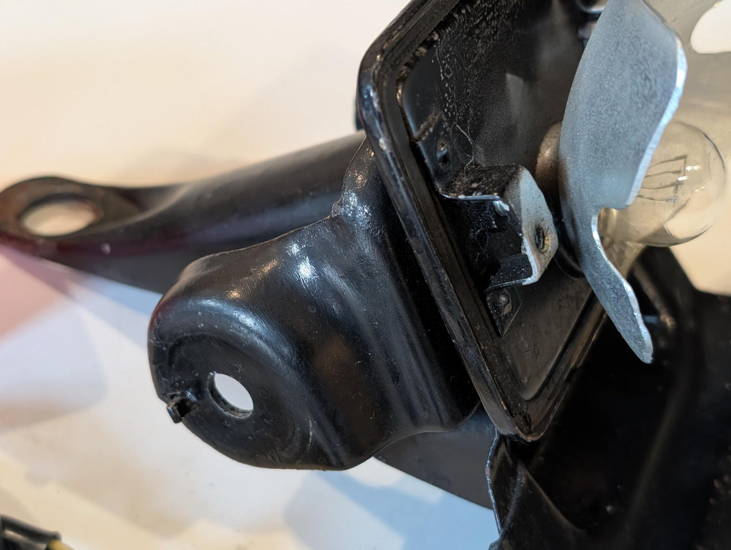 Yamaha DT175MX 2K4 Rücklicht Rücklichthalter Kennzeichenhalter Blinkerhalter, gebraucht