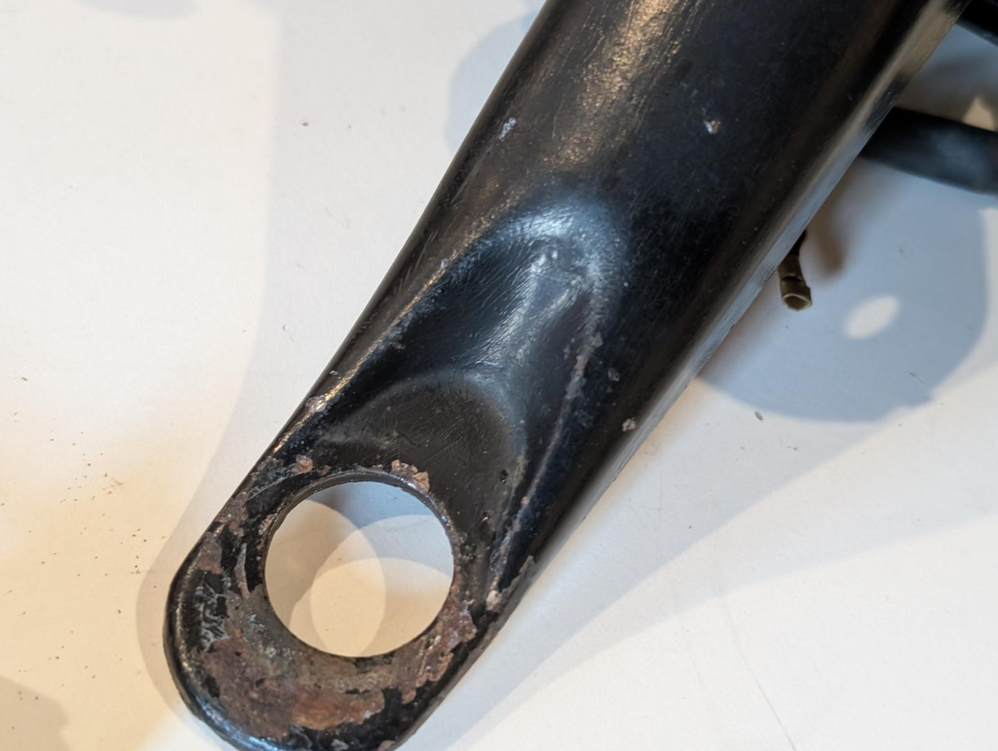 Yamaha DT175MX 2K4 Rücklicht Rücklichthalter Kennzeichenhalter Blinkerhalter, gebraucht