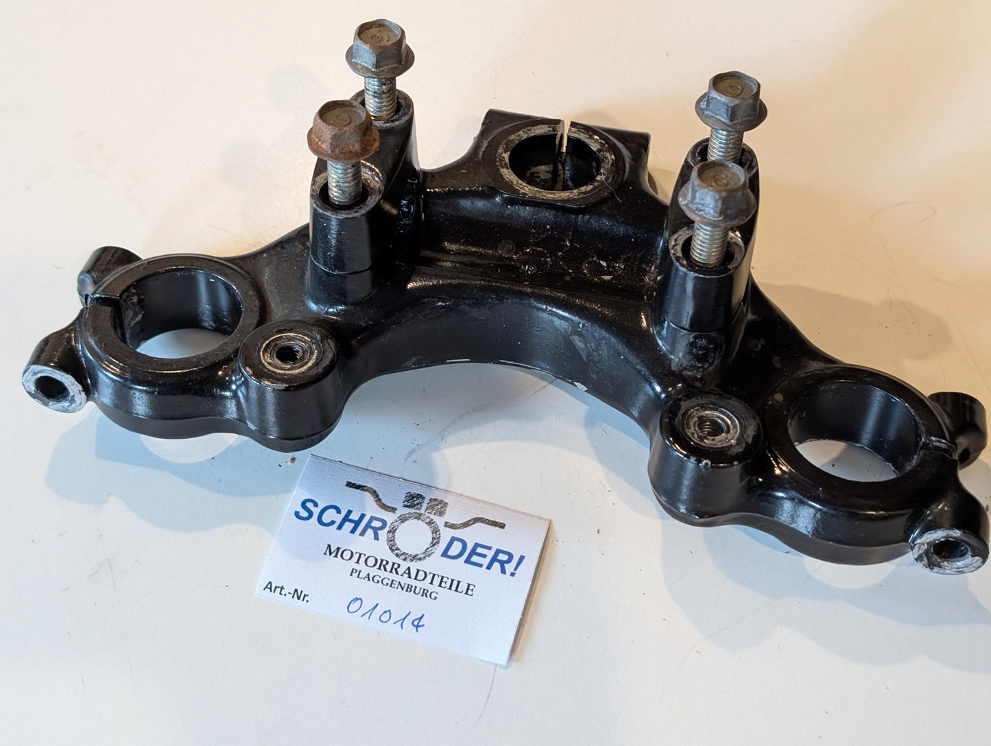 Yamaha DT175MX 2K4 Lenkerkrone Lenkerhalter Gabelbrücke, gebraucht