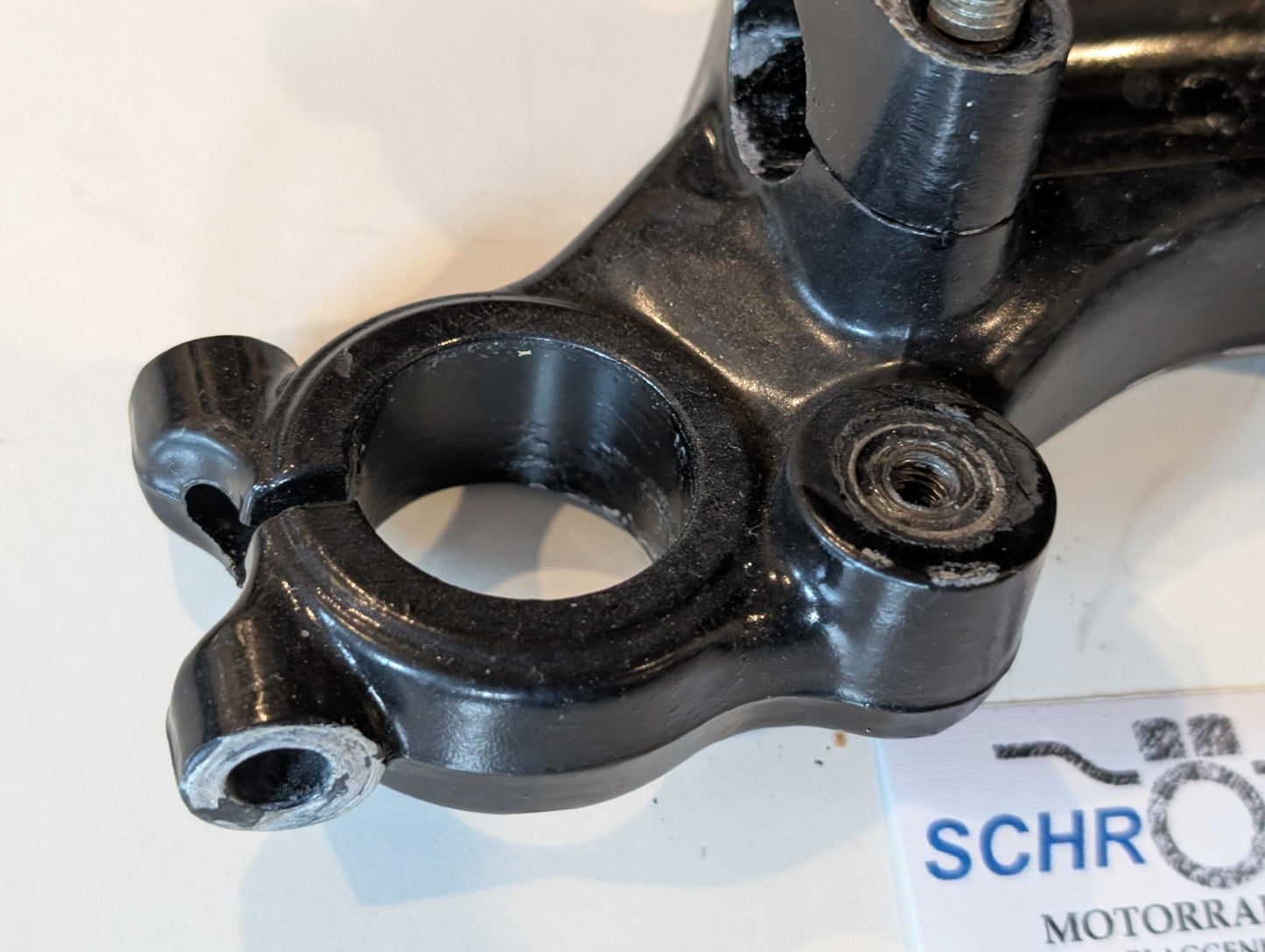 Yamaha DT175MX 2K4 Lenkerkrone Lenkerhalter Gabelbrücke, gebraucht