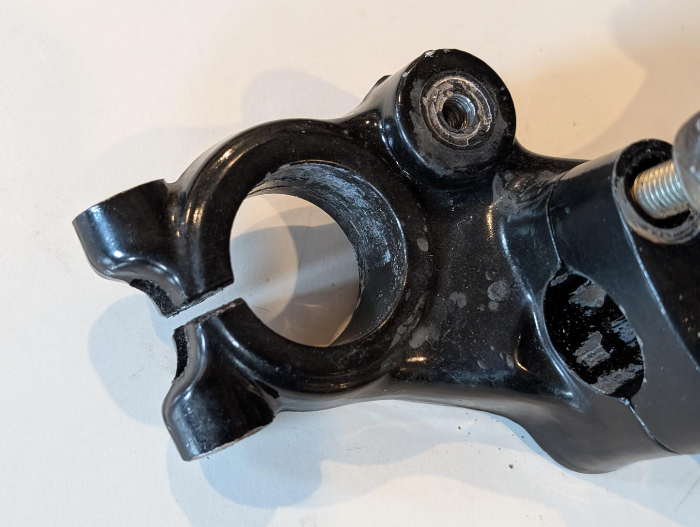 Yamaha DT175MX 2K4 Lenkerkrone Lenkerhalter Gabelbrücke, gebraucht
