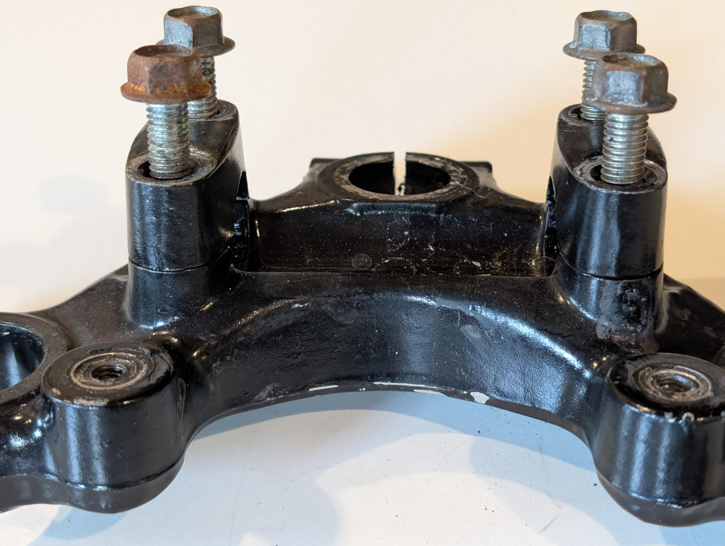 Yamaha DT175MX 2K4 Lenkerkrone Lenkerhalter Gabelbrücke, gebraucht