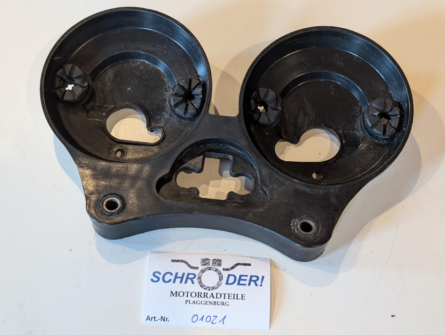 Yamaha DT175MX 2K4 Instrumentenhalter Cockpithalter Instrumententafel, gebraucht