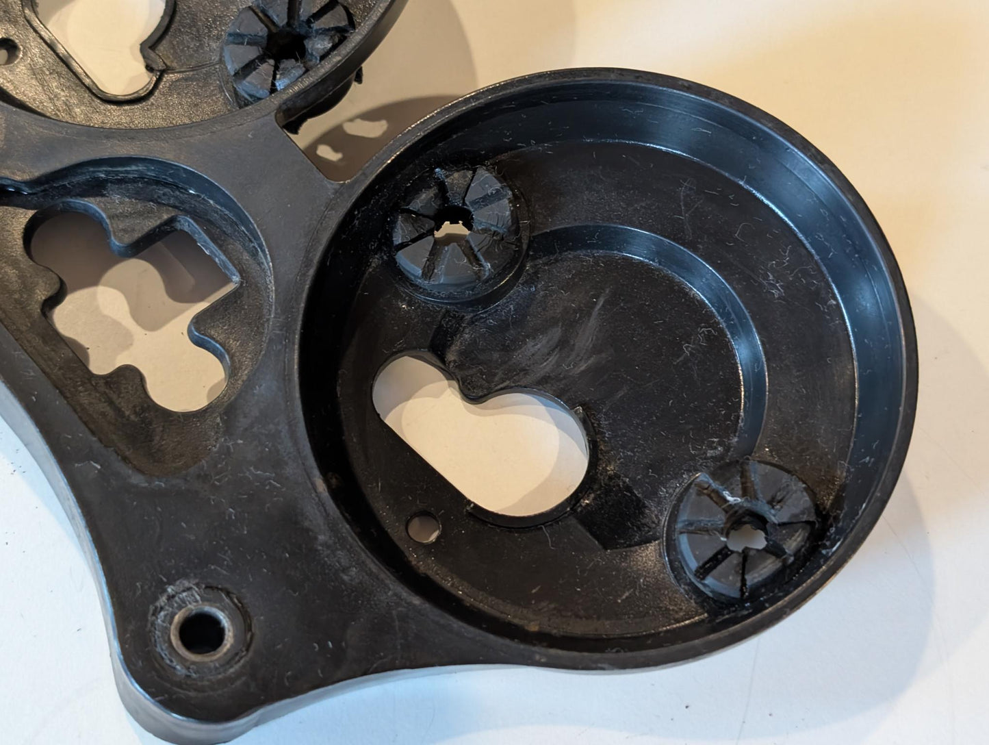Yamaha DT175MX 2K4 Instrumentenhalter Cockpithalter Instrumententafel, gebraucht