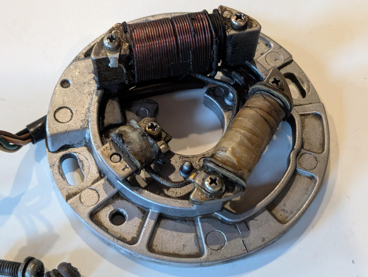 Yamaha DT175MX 2K4 Lichtmaschine Stator 6 Volt, gebraucht