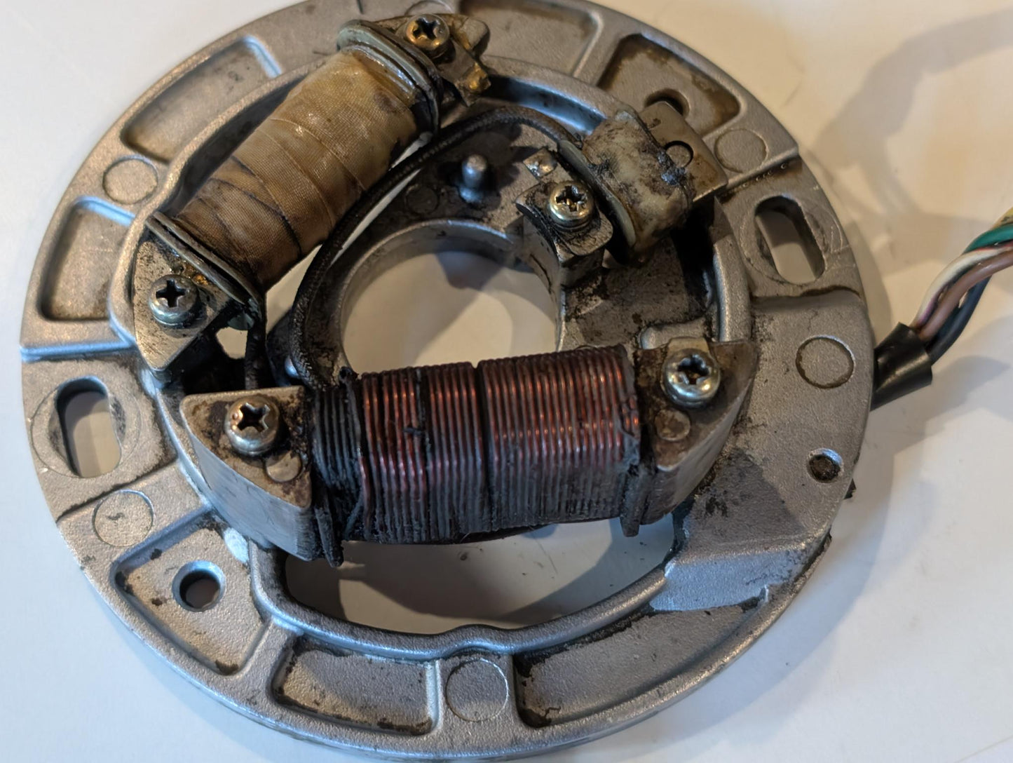Yamaha DT175MX 2K4 Lichtmaschine Stator 6 Volt, gebraucht