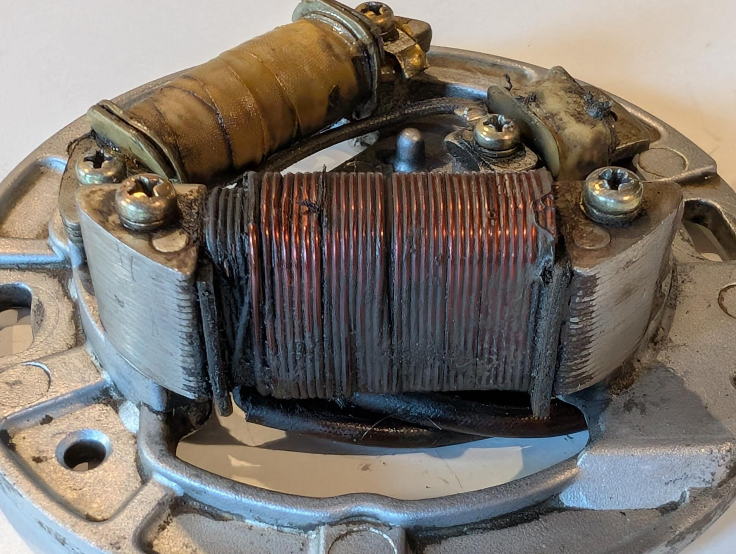 Yamaha DT175MX 2K4 Lichtmaschine Stator 6 Volt, gebraucht