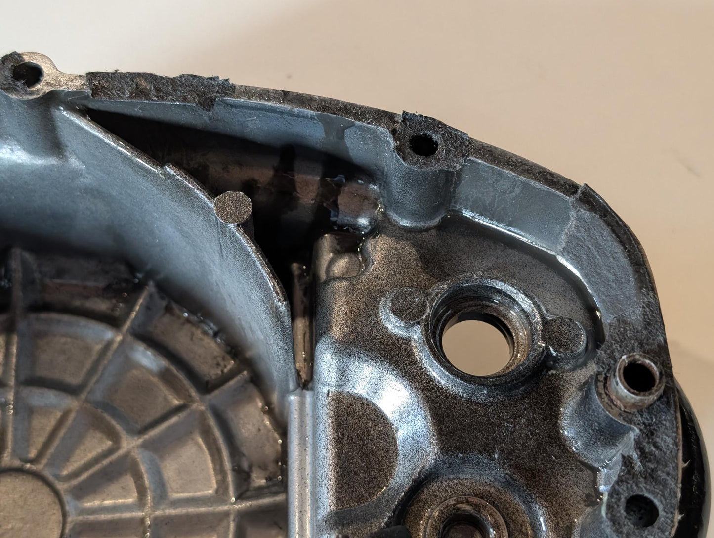 Yamaha DT175MX 2K4 Kupplungsdeckel Kurbelgehäusedeckel, gebraucht