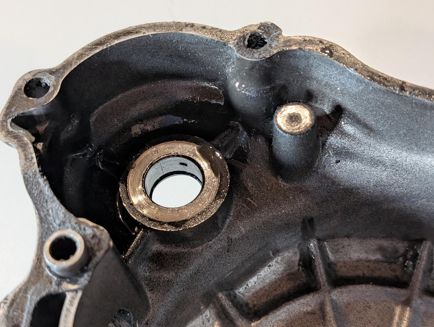 Yamaha DT175MX 2K4 Kupplungsdeckel Kurbelgehäusedeckel, gebraucht