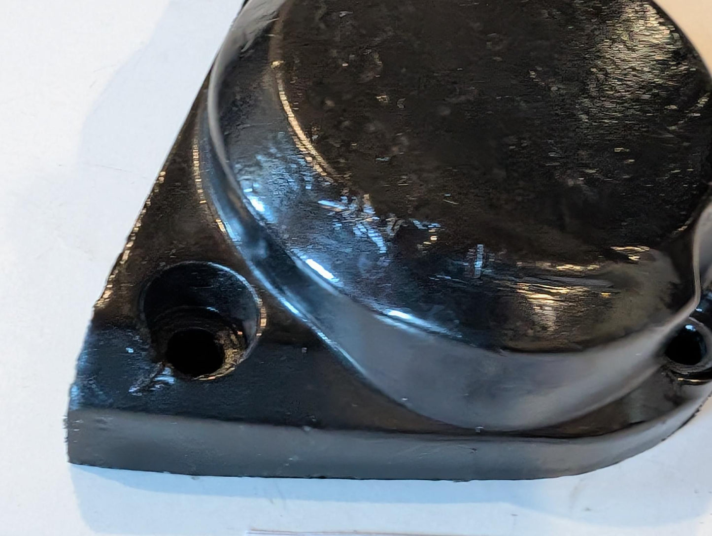 Yamaha DT175MX 2K4 Motordeckel Deckel Ölpumpe Gemischpumpe, gebraucht