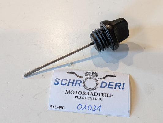 Yamaha DT175MX 2K4 Öleinfüllschraube Ölmessstab Schraubdeckel, gebraucht