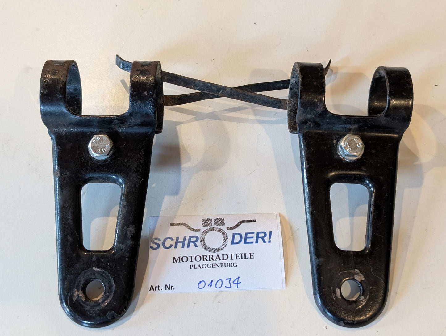 Yamaha DT175MX 2K4 Lampenhalter links und rechts, gebraucht