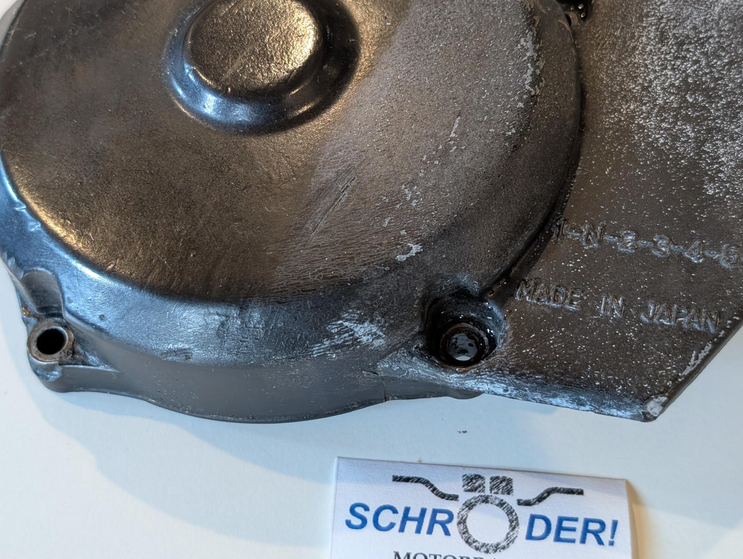 Yamaha DT175MX 2K4 Motordeckel Lichtmaschinendeckel Ritzeldeckel, gebraucht