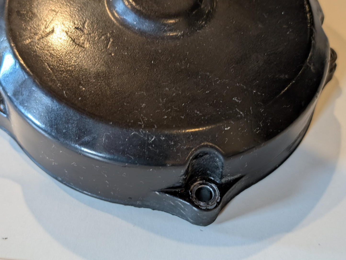 Yamaha DT175MX 2K4 Motordeckel Lichtmaschinendeckel Ritzeldeckel, gebraucht