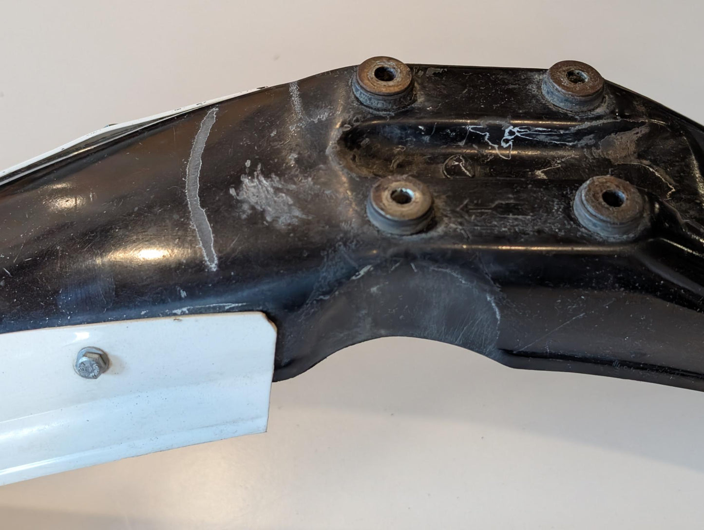 Yamaha DT175MX 2K4 Schutzblech Spritzschutz Vorderrad Kotflügel Fender, gebraucht