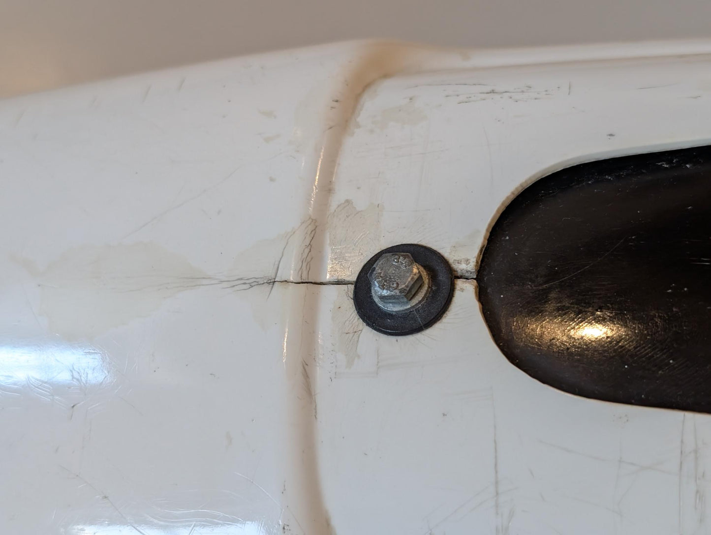 Yamaha DT175MX 2K4 Schutzblech Spritzschutz Vorderrad Kotflügel Fender, gebraucht