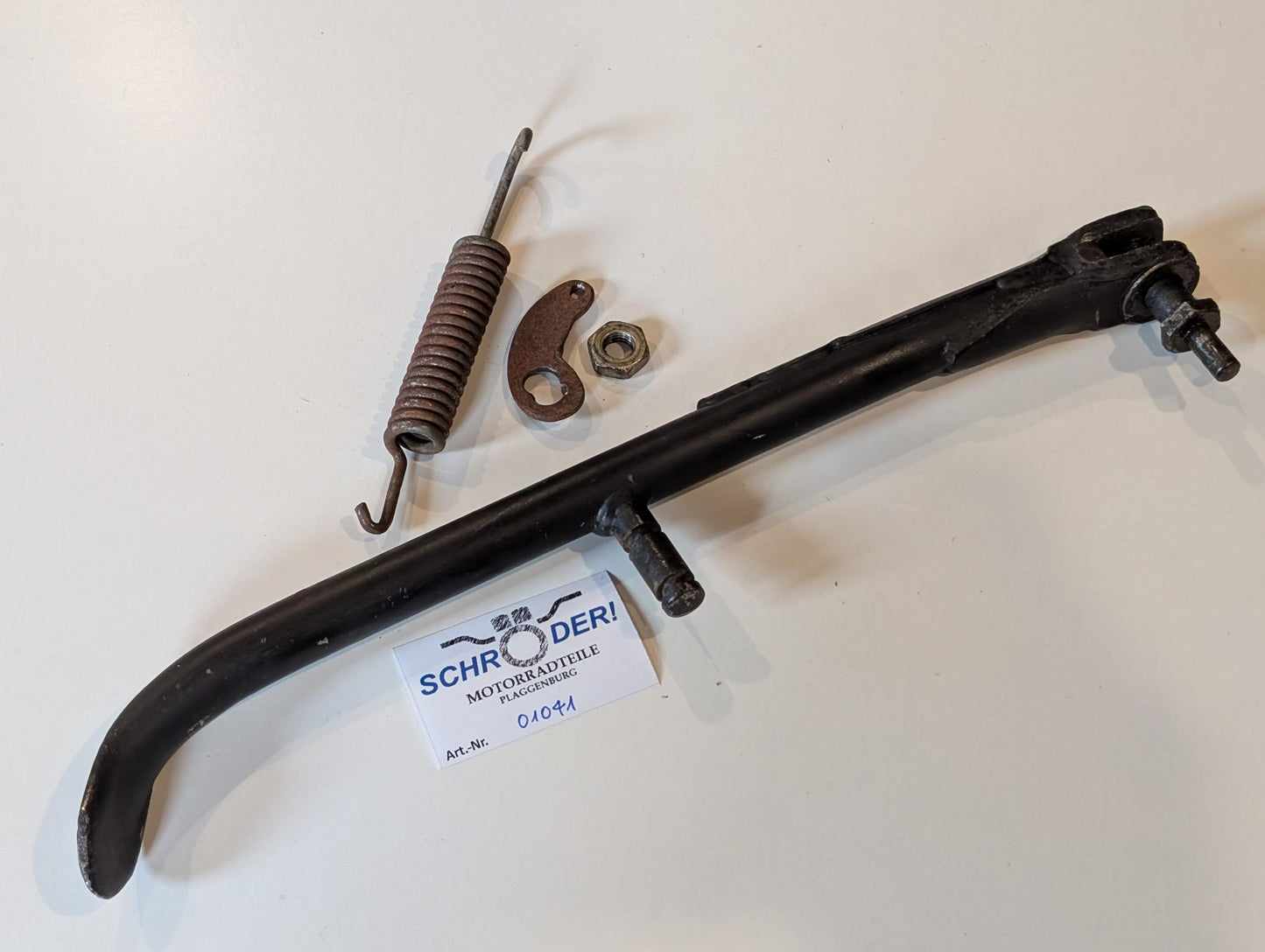 Yamaha DT175MX 2K4 Seitenständer inkl. Schraube, Mutter, einer Feder, Federblech, gebraucht