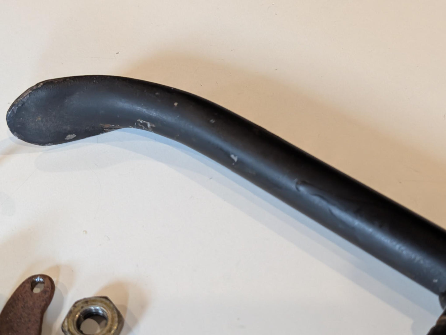 Yamaha DT175MX 2K4 Seitenständer inkl. Schraube, Mutter, einer Feder, Federblech, gebraucht