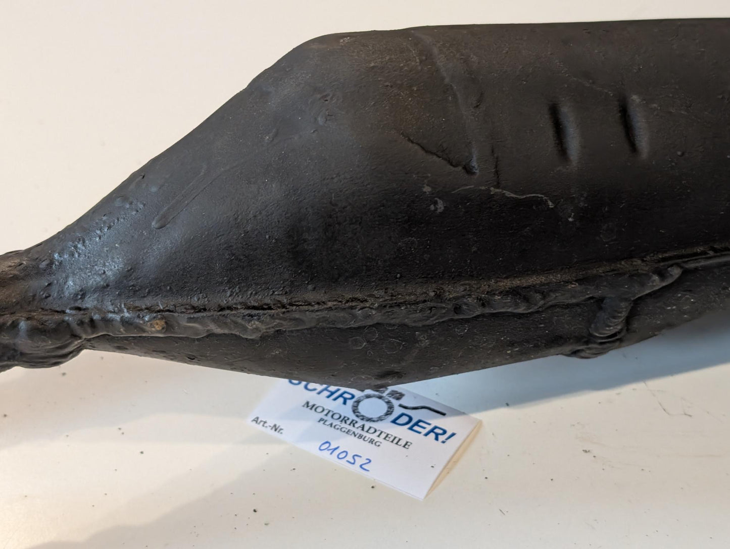Yamaha DT175MX 2K4 Auspuff Sammler Krümmer Schalldämpfer, gebraucht