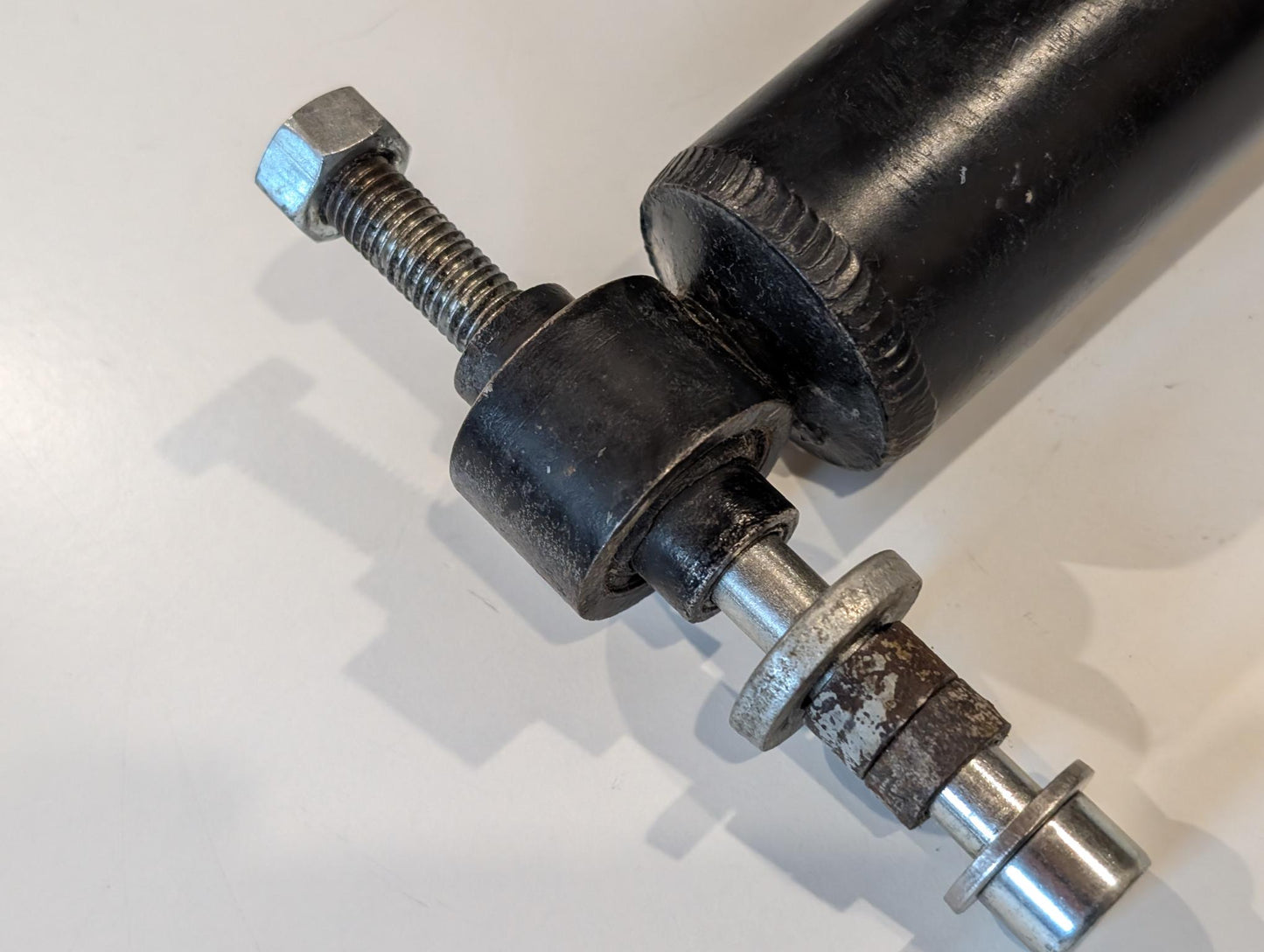 Yamaha DT175MX 2K4 Federbein Stoßdämpfer hinten Hinterrad Schwinge, gebraucht