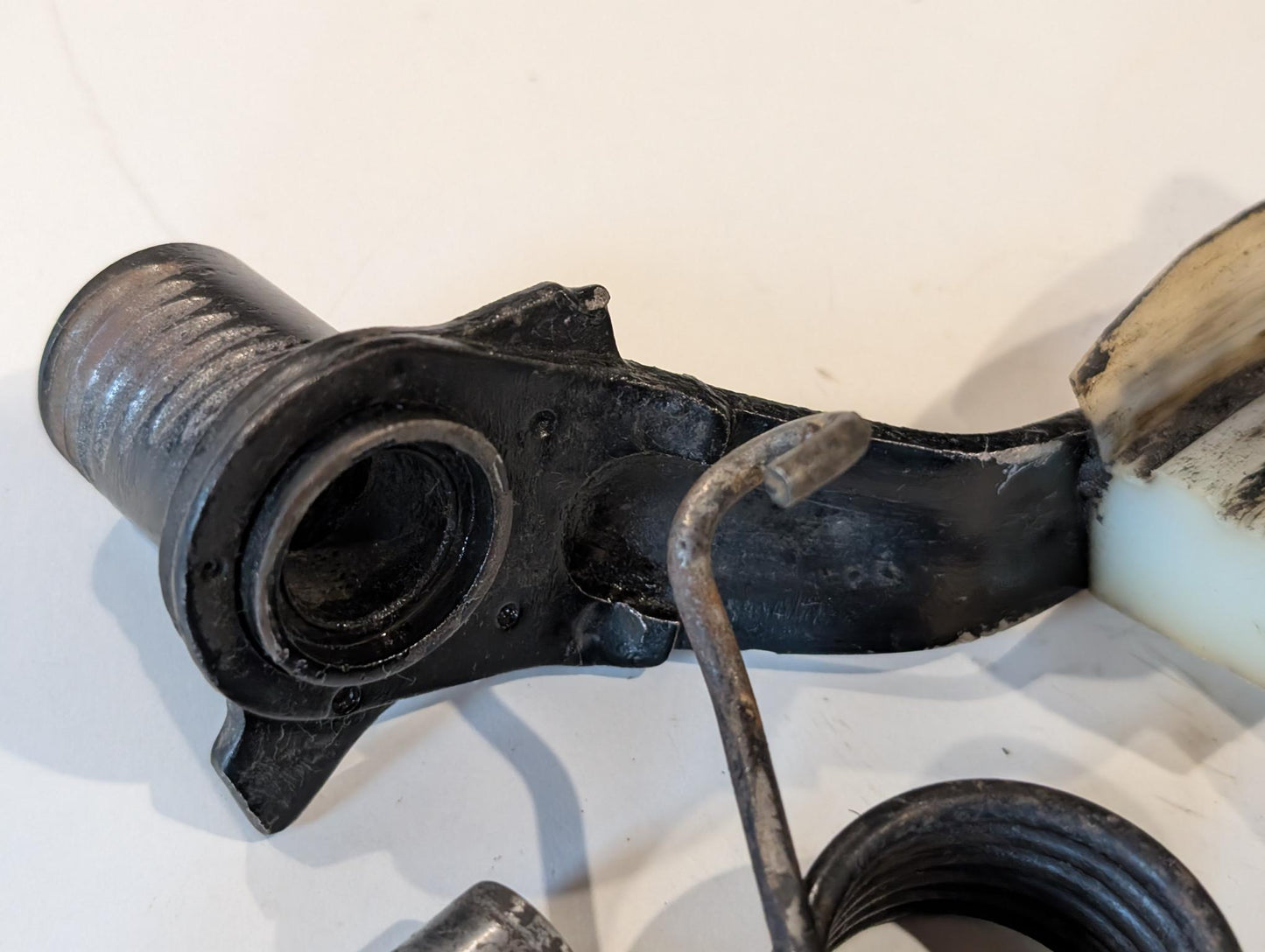 Yamaha DT175MX 2K4 Kettenschutz Kettenführung Schleifschutz Kettenspanner, gebraucht